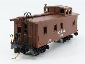 N Scale Micro-Trains MTL 51100 ATSF Santa Fe 34' Caboose 1207 RTR