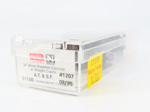 N Scale Micro-Trains MTL 51100 ATSF Santa Fe 34' Caboose 1207 RTR
