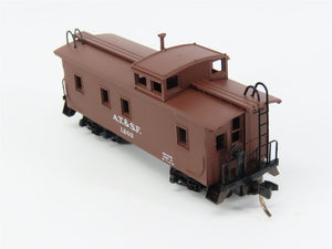N Scale Micro-Trains MTL 51100 ATSF Santa Fe 34' Wood-Sheathed Caboose 1203 RTR