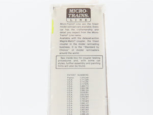 N Scale Micro-Trains MTL 51100 ATSF Santa Fe 34' Wood-Sheathed Caboose 1201 RTR