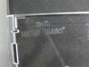 N Scale Micro-Trains MTL 51100 ATSF Santa Fe 34' Wood-Sheathed Caboose 1201 RTR