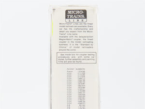 N Scale Micro-Trains MTL 51100 ATSF Santa Fe 34' Wood-Sheathed Caboose 1201 RTR