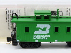 N Scale Micro-Trains MTL 51090 Burlington Northern 34' Wood-Sheathed Caboose RTR