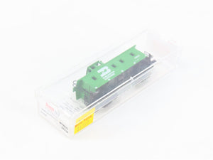 N Scale Micro-Trains MTL 51090 Burlington Northern 34' Wood-Sheathed Caboose RTR