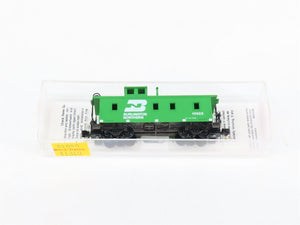 N Scale Micro-Trains MTL 51090 Burlington Northern 34' Wood-Sheathed Caboose RTR