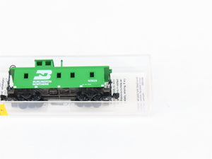 N Scale Micro-Trains MTL 51090 Burlington Northern 34' Wood-Sheathed Caboose RTR