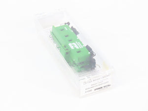 N Scale Micro-Trains MTL 51090 Burlington Northern 34' Wood-Sheathed Caboose RTR
