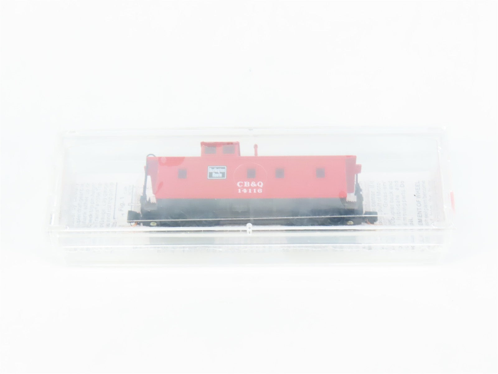 N Scale Micro-Trains MTL 51120 CB&Q Burlington Route 34' Caboose 14116 RTR
