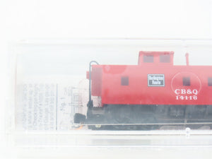 N Scale Micro-Trains MTL 51120 CB&Q Burlington Route 34' Caboose 14116 RTR