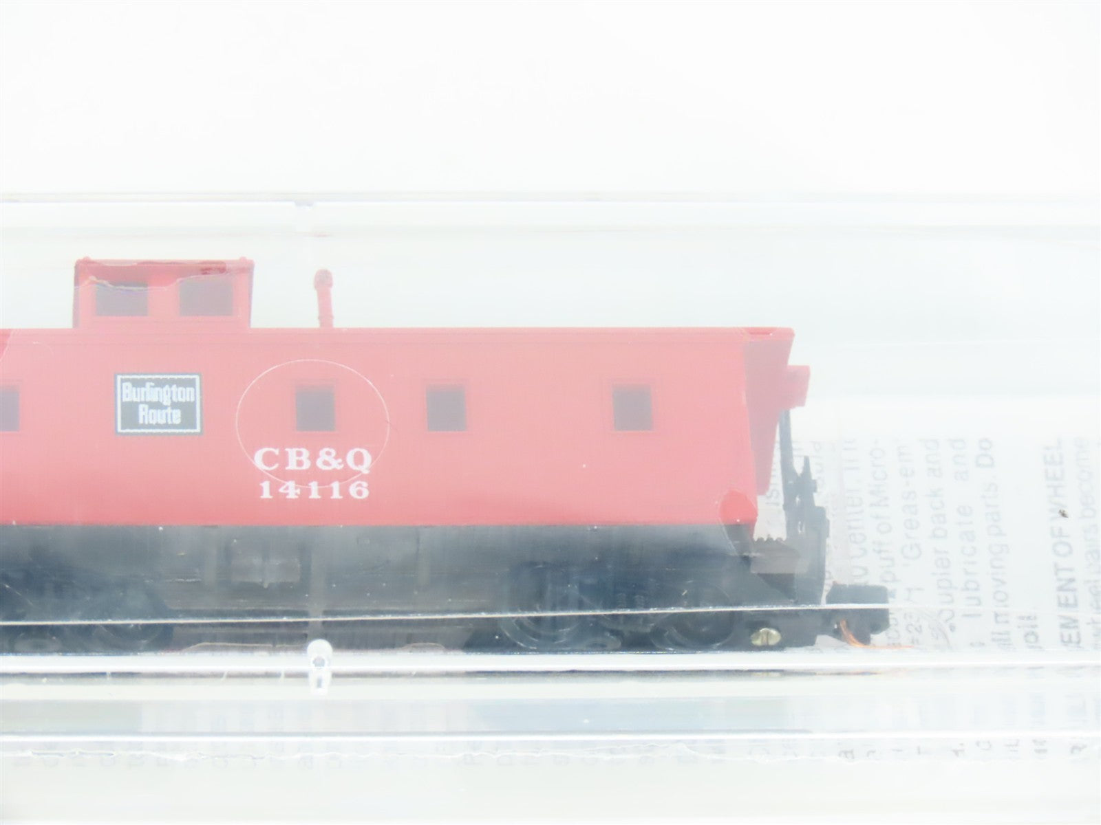 N Scale Micro-Trains MTL 51120 CB&Q Burlington Route 34' Caboose 14116 RTR