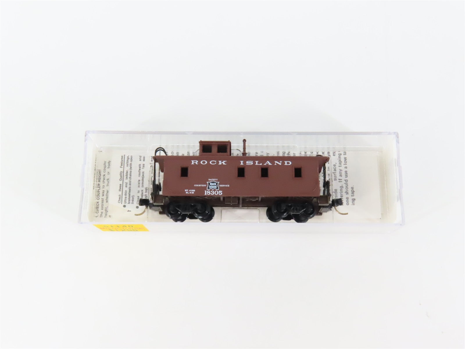 N Scale Micro-Trains MTL 51140 Rock Island Caboose 18305 RTR