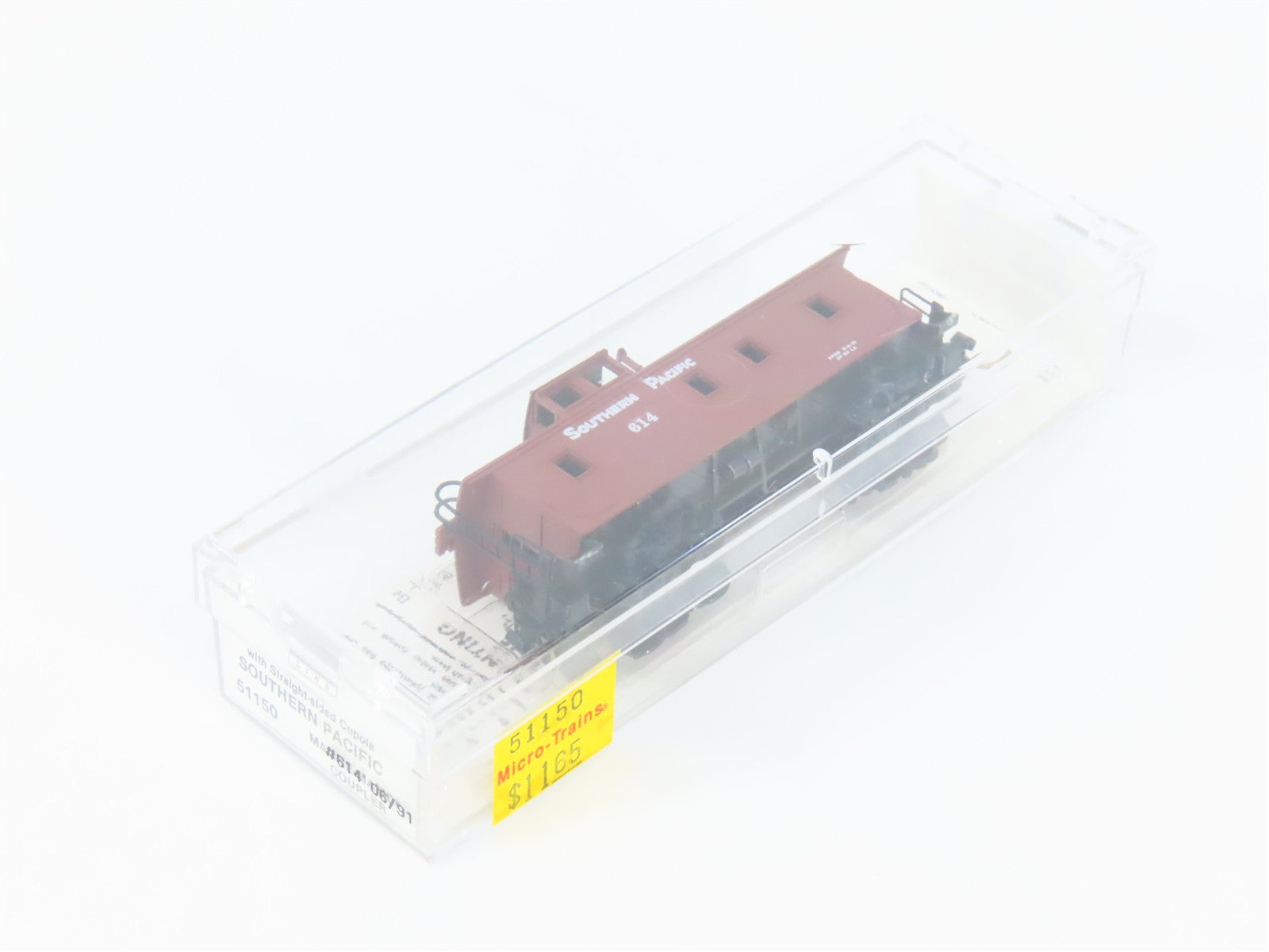 N Scale Micro-Trains MTL 51150 SP Southern Pacific 34' Wood-Sheathed Caboose RTR