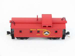 N Scale Micro-Trains MTL 51110 Great Northern 34' Wood-Sheathed Caboose X617 RTR