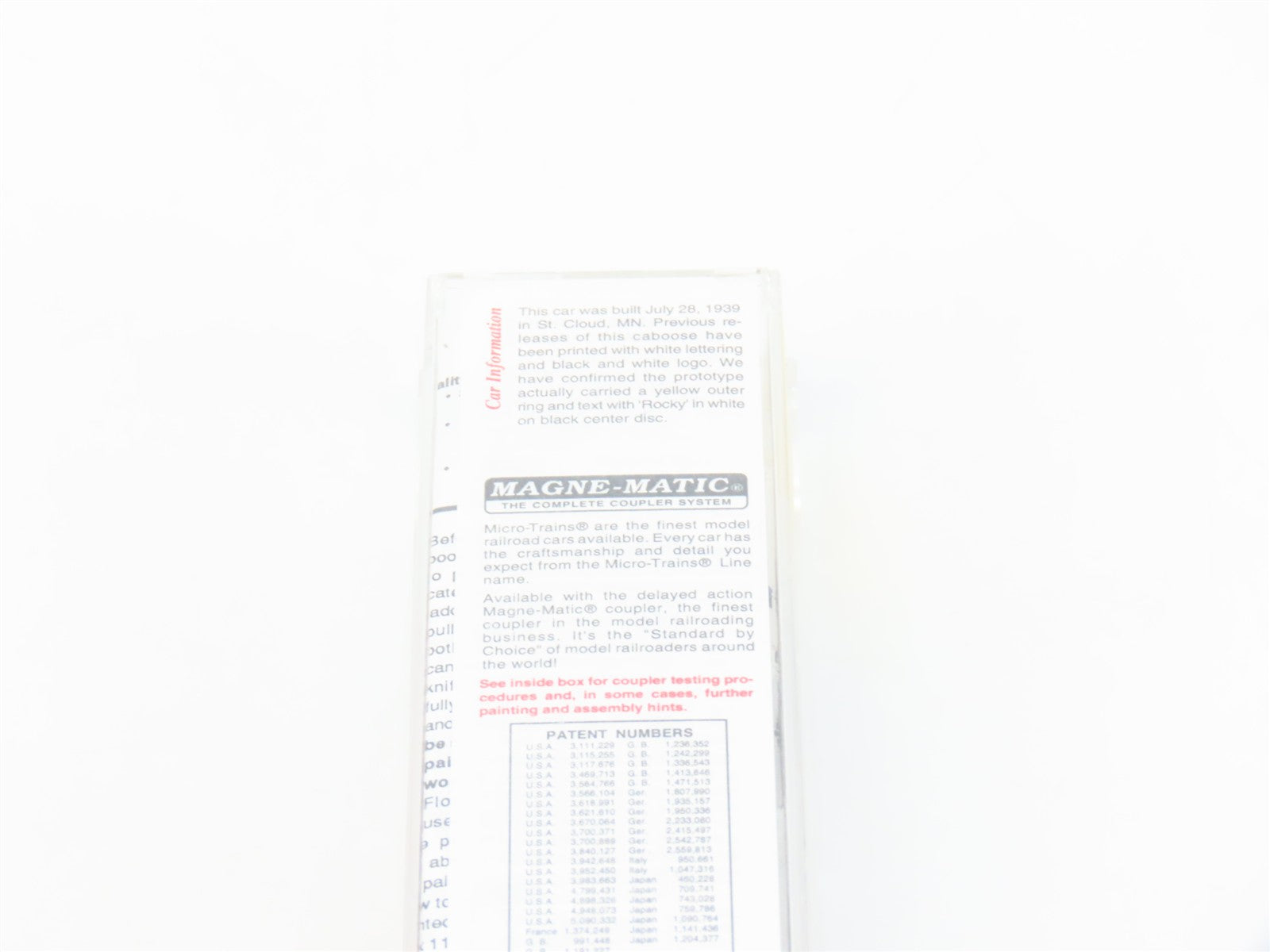 N Scale Micro-Trains MTL 51110 Great Northern 34' Wood-Sheathed Caboose X617 RTR