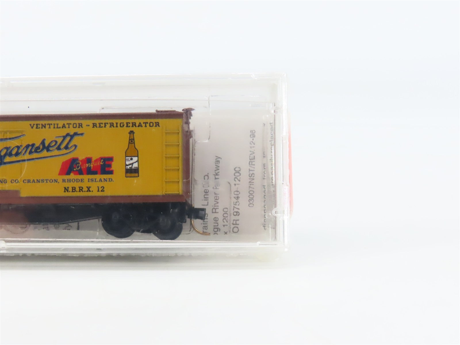 N Scale Micro-Trains MTL 49220 NBRX Narragansett 40' Reefer 12 RTR