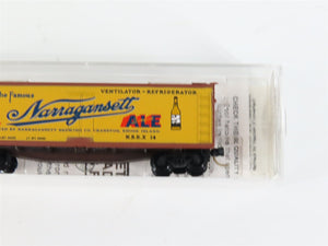 N Scale Micro-Trains MTL 49220 NBRX Narragansett 40' Wood-Sheathed Reefer 14 RTR
