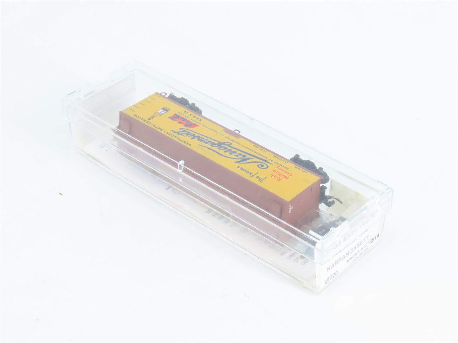 N Scale Micro-Trains MTL 49220 NBRX Narragansett 40' Wood-Sheathed Reefer 14 RTR