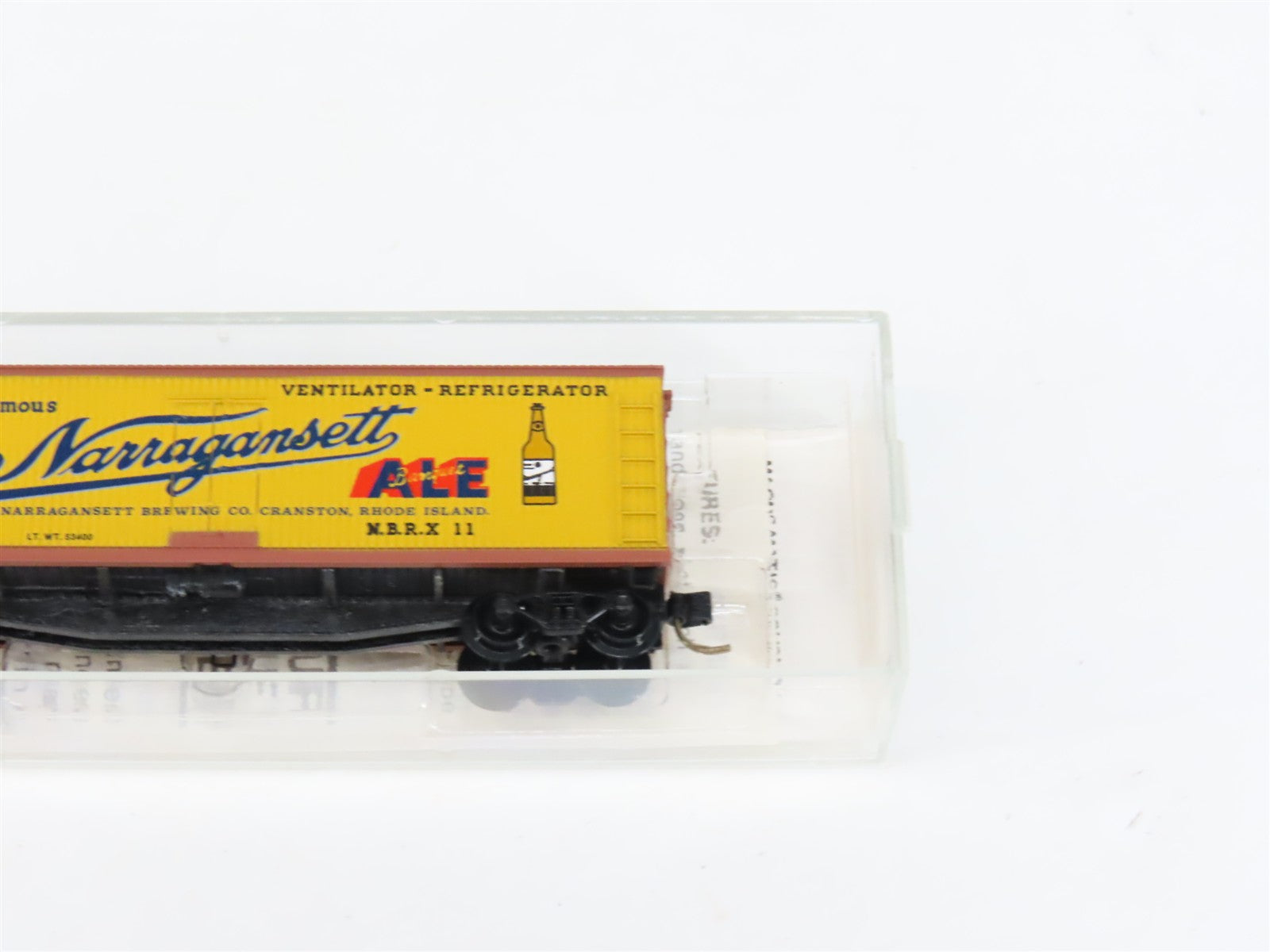 N Scale Micro-Trains MTL 49220 Narragansett 40' Double Sheathed Wood Reefer RTR