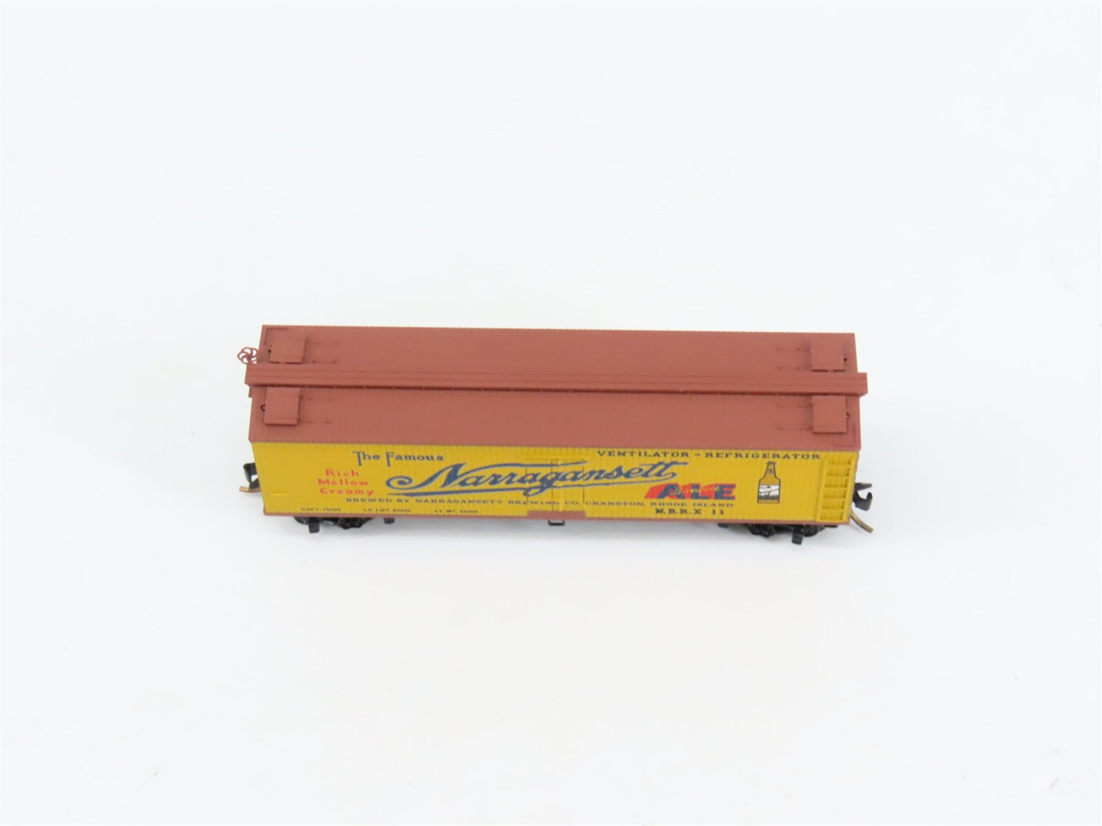 N Scale Micro-Trains MTL 49220 Narragansett 40' Double Sheathed Wood Reefer RTR