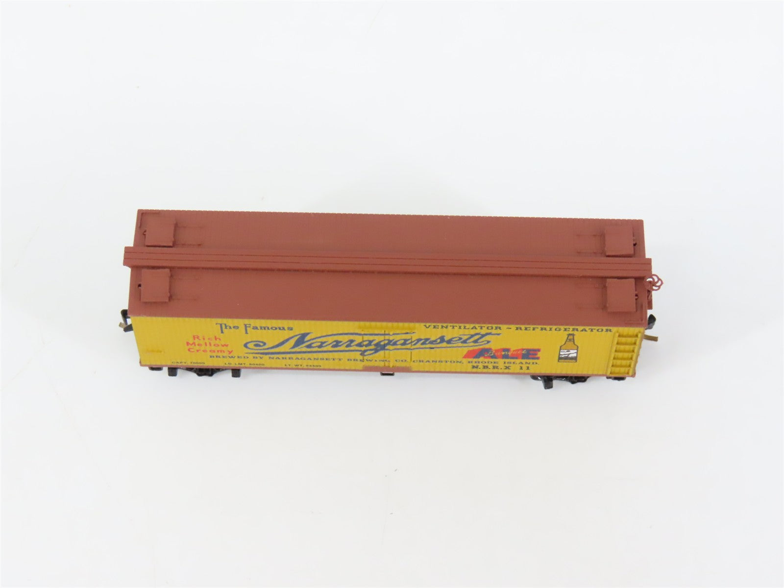 N Scale Micro-Trains MTL 49220 NBRX Narragansett 40' Wood Reefer 11 RTR