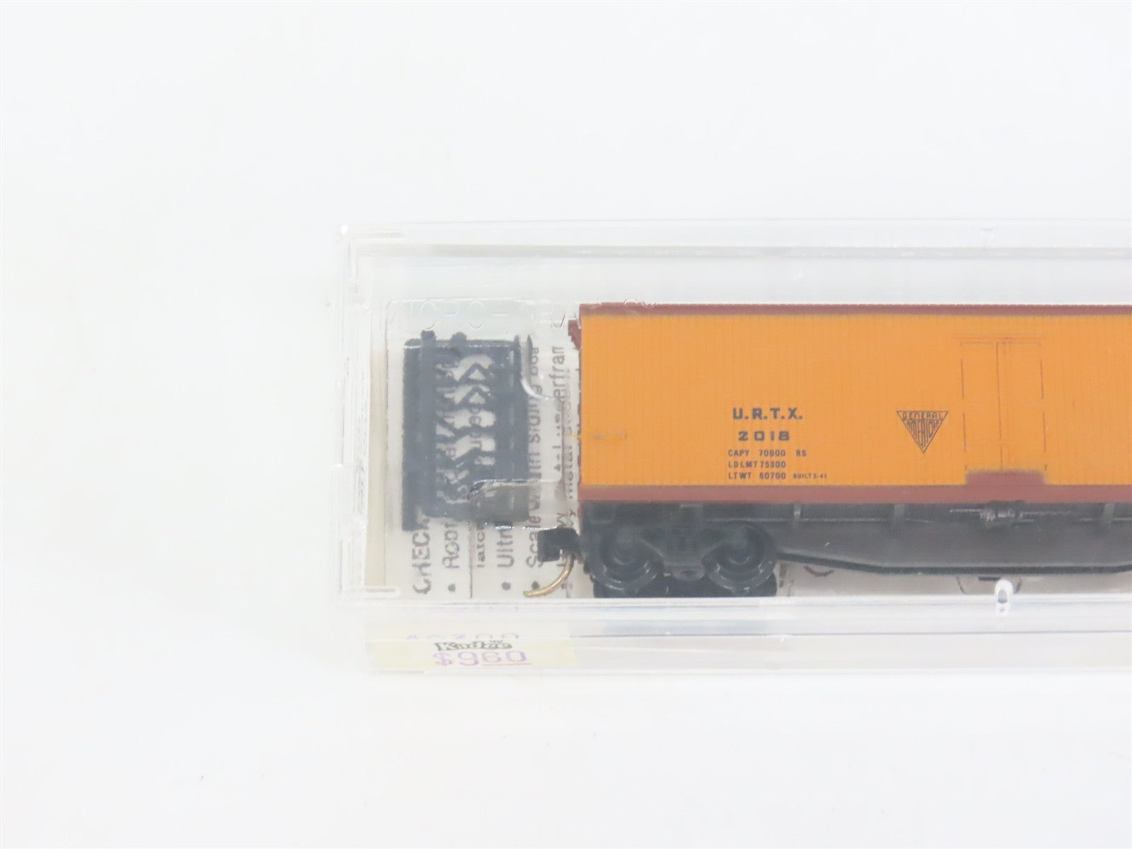 N Scale Micro-Trains MTL 49300 URTX Soo Line 40' Reefer 2018 RTR