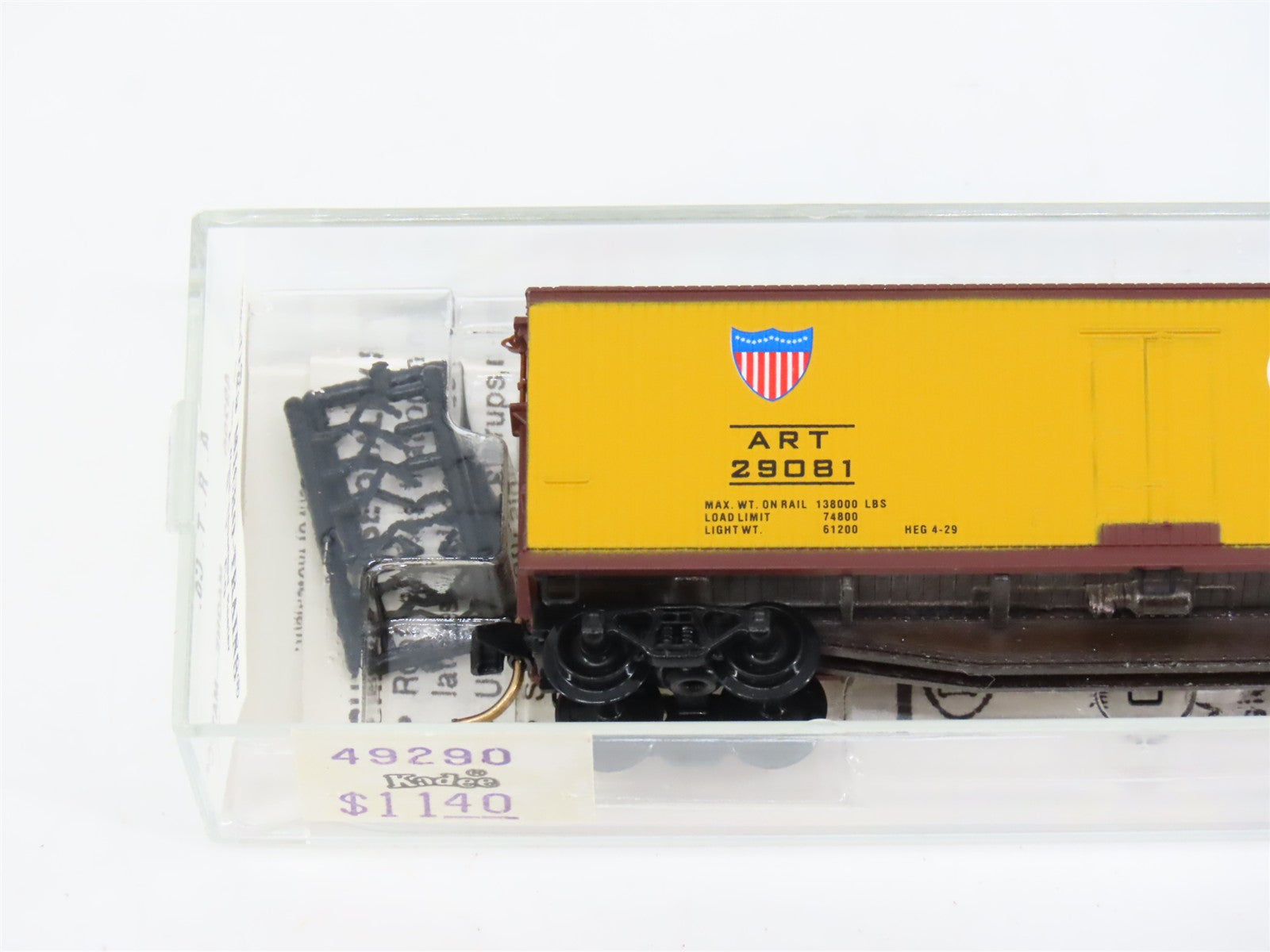 N Scale Micro-Trains MTL 49290 American Refrigerator Transit Co. 40' Reefer RTR