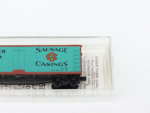 N Scale Micro-Trains MTL 49280 OPPX Oppenheimer Casing Co. 40' Reefer 8025 RTR