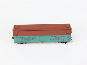 N Scale Micro-Trains MTL 49280 OPPX Oppenheimer Casing Co. 40' Reefer 8025 RTR