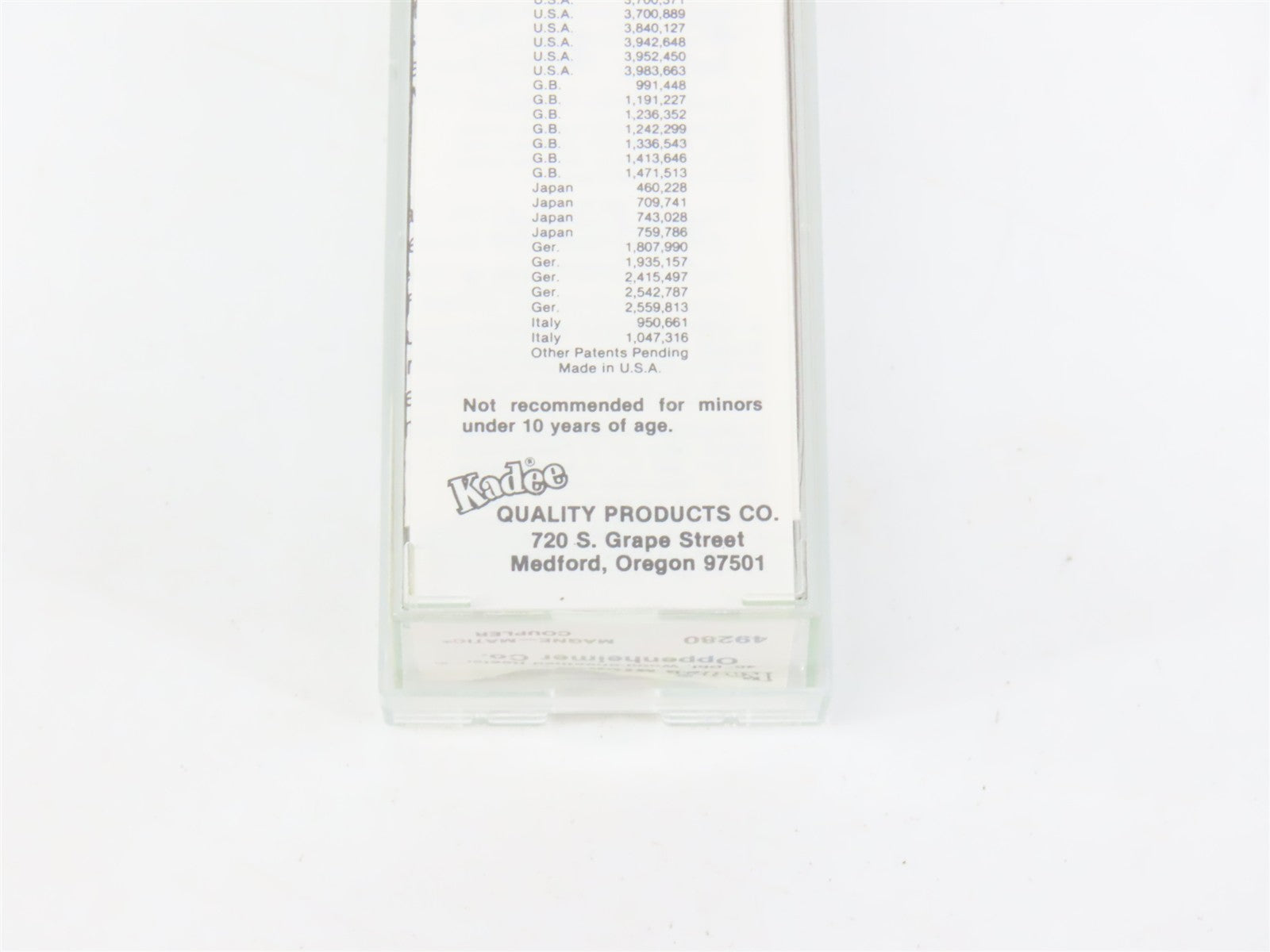 N Scale Micro-Trains MTL 49280 OPPX Oppenheimer Casing Co. 40' Reefer 8025 RTR