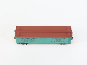 N Scale Micro-Trains MTL 49280 OPPX Oppenheimer Casing Co. 40' Reefer 8025 RTR