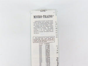 N Scale Micro-Trains MTL 49260 NP Northern Pacific 40' Reefer 93614 RTR