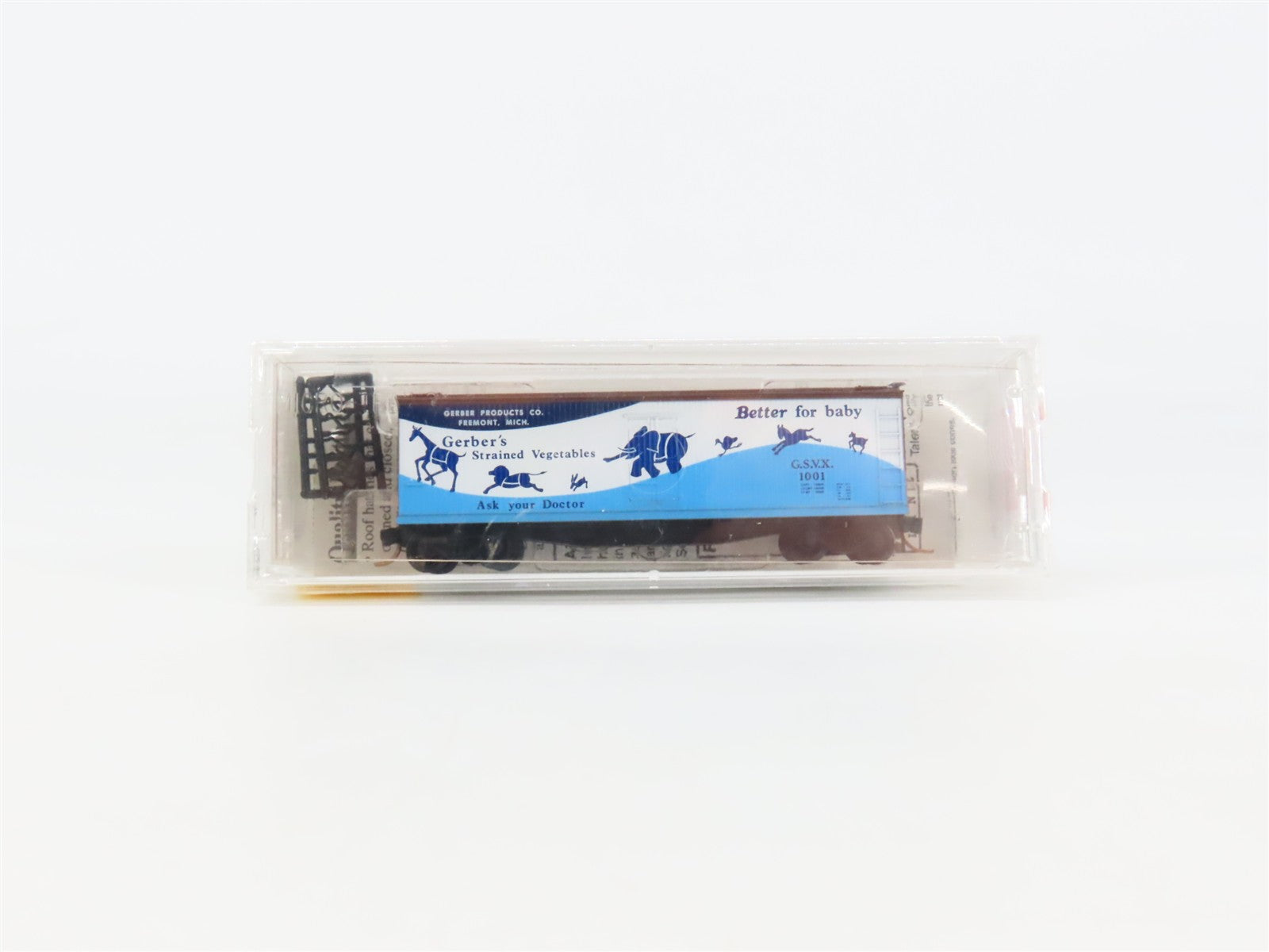 N Scale Micro-Trains MTL 49330 GSVX Gerber Products Company 40' Reefer 1001 RTR