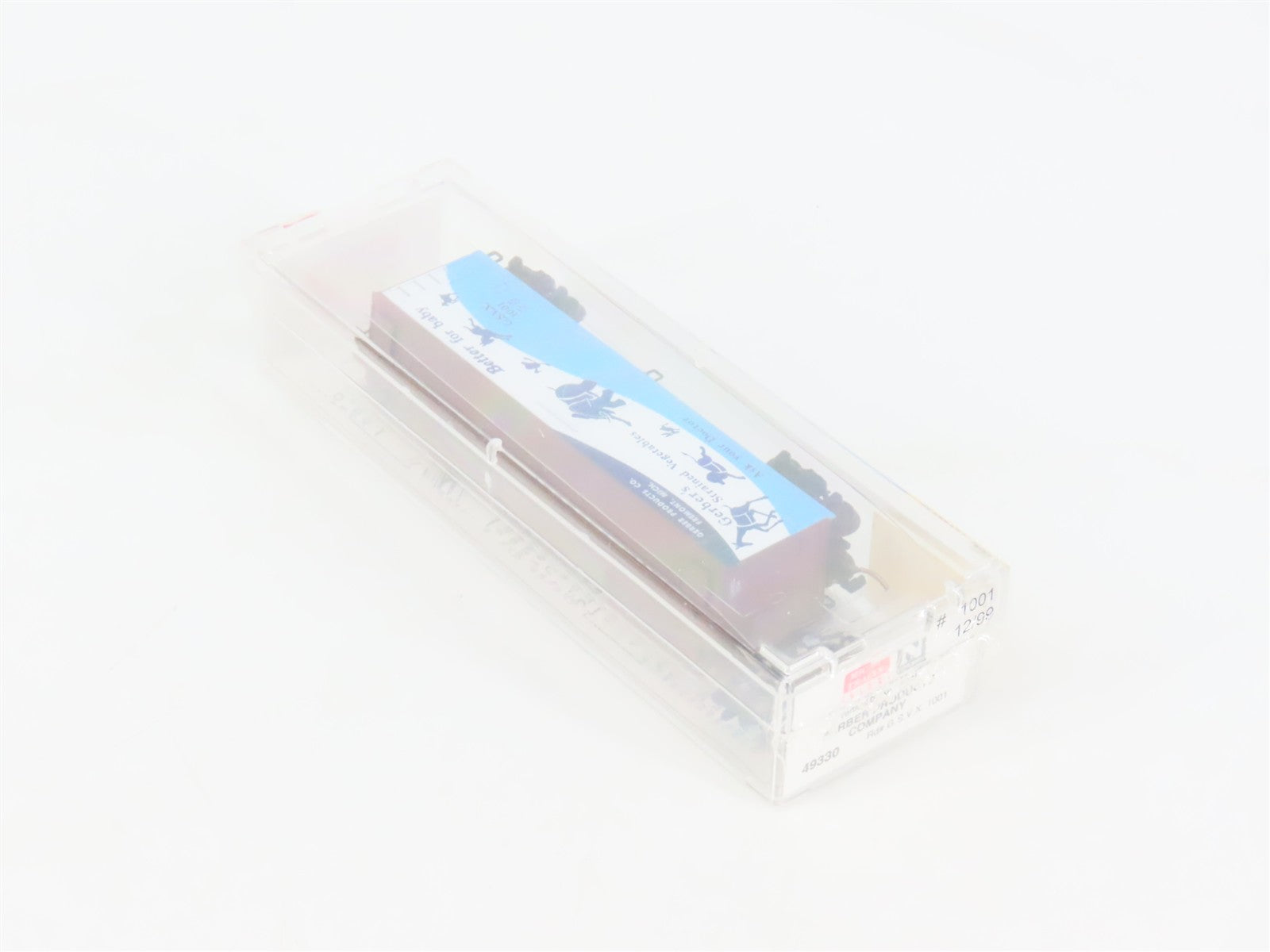 N Scale Micro-Trains MTL 49330 GSVX Gerber Products Company 40' Reefer 1001 RTR