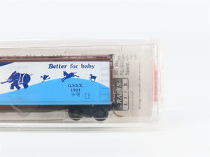N Scale Micro-Trains MTL 49330 GSVX Gerber Products Company 40' Wood Reefer RTR