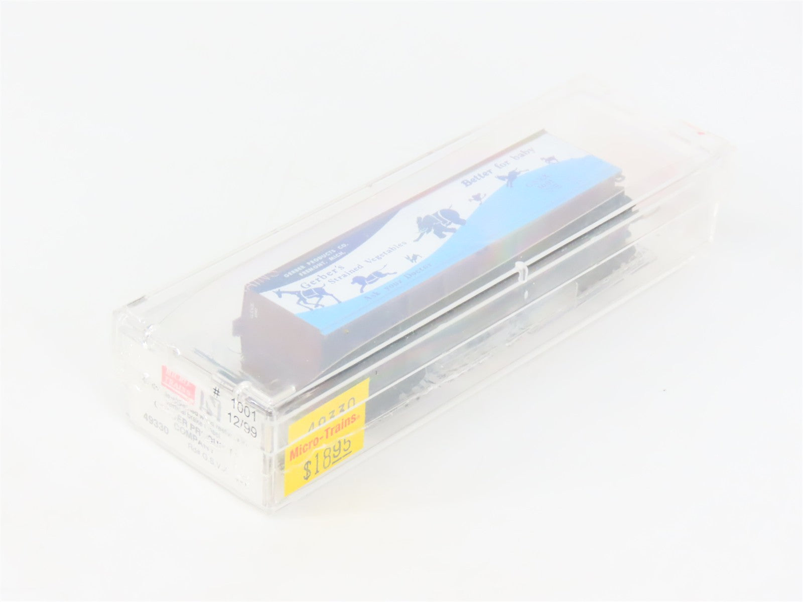 N Scale Micro-Trains MTL 49330 GSVX Gerber Products Company 40' Wood Reefer RTR