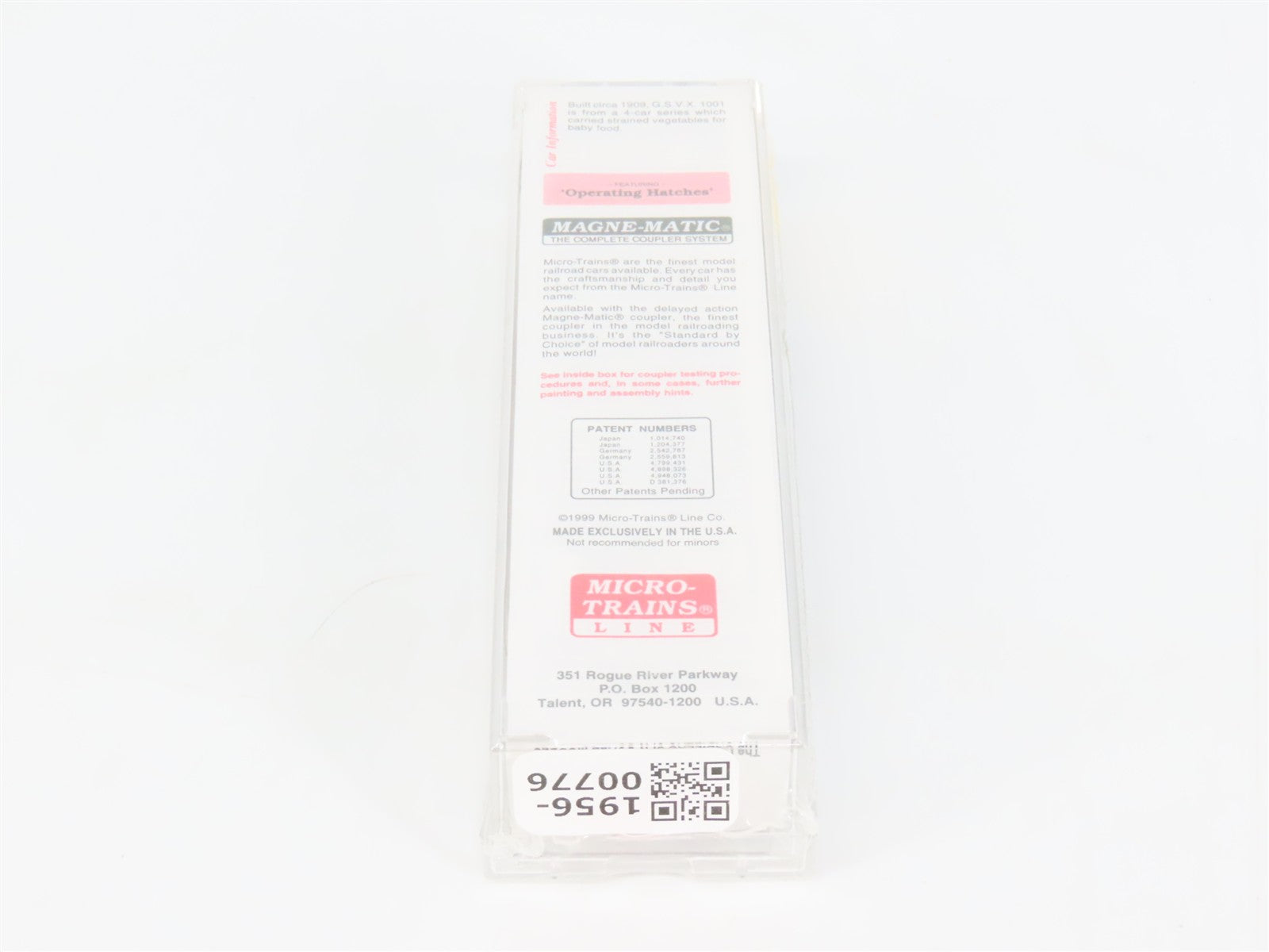 N Scale Micro-Trains MTL 49330 GSVX Gerber Products Company 40' Wood Reefer RTR