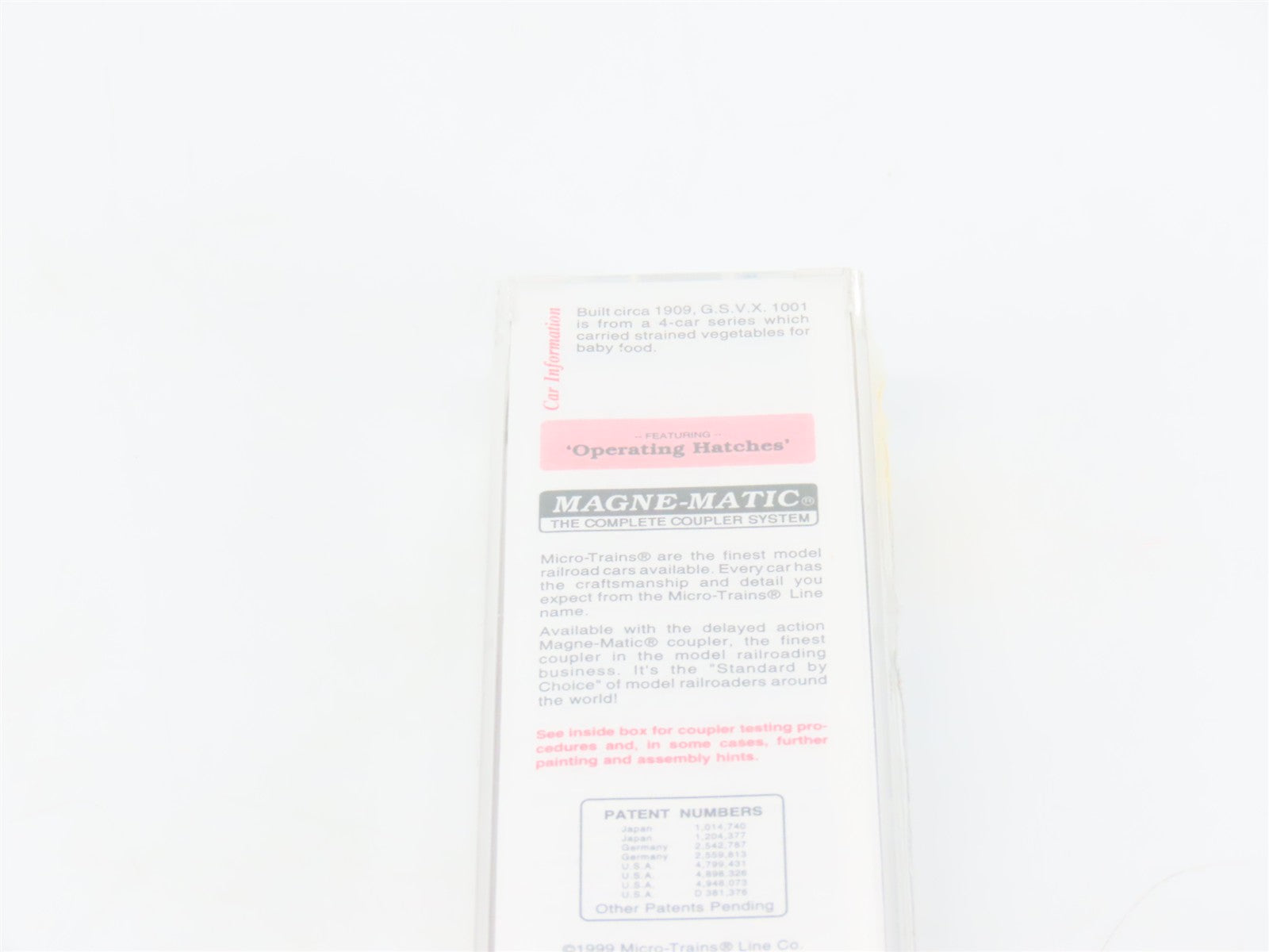 N Scale Micro-Trains MTL 49330 GSVX Gerber Products Company 40' Wood Reefer RTR