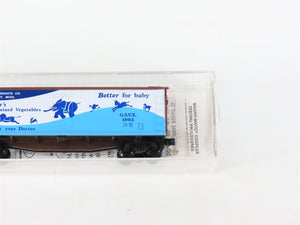 N Scale Micro-Trains MTL 49330 GSVX Gerber 40' Reefer 1002 RTR