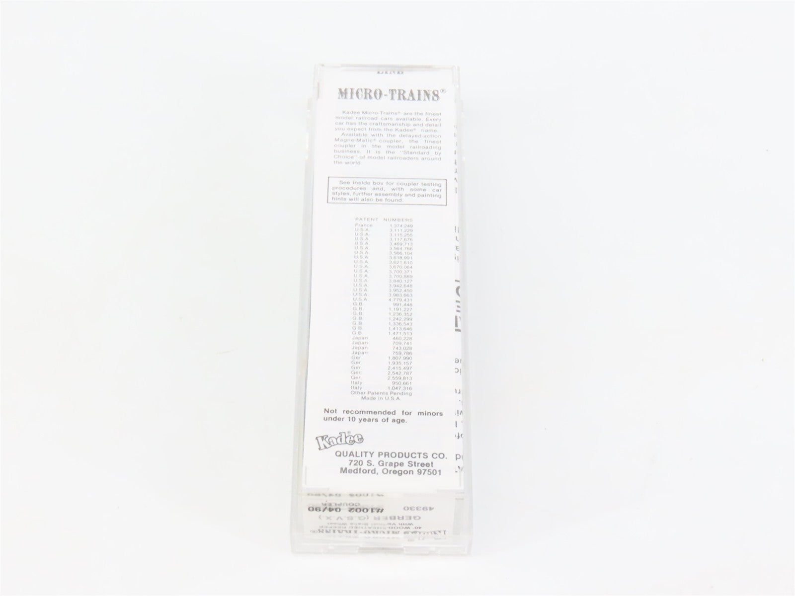 N Scale Micro-Trains MTL 49330 GSVX Gerber 40' Reefer 1002 RTR