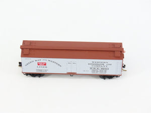 N Scale Micro-Trains MTL 49310 Green Bay & Western 40' Wood-Sheathed Reefer RTR