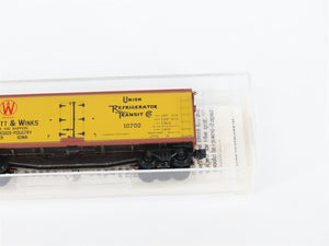 N Scale Micro-Trains MTL 49380 Union Refrigerator Transit Co. 40' Reefer RTR