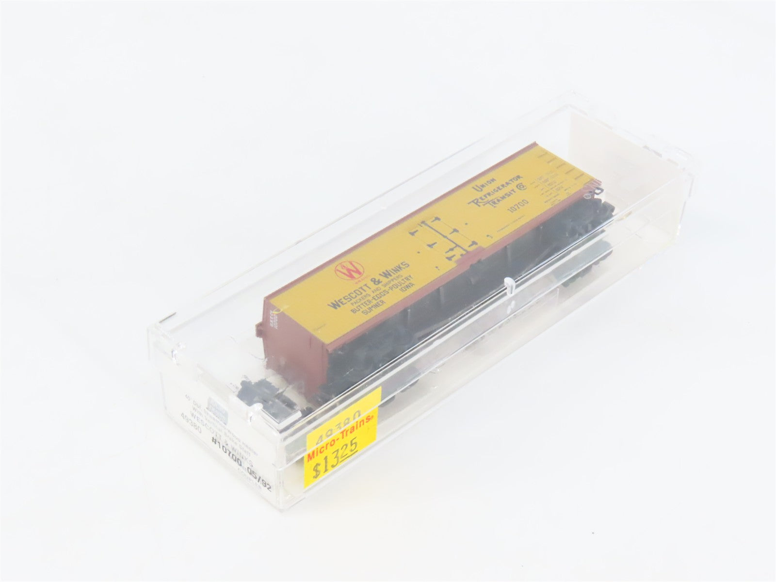 N Scale Micro-Trains MTL 49380 Union Refrigerator Transit Co. 40' Reefer RTR