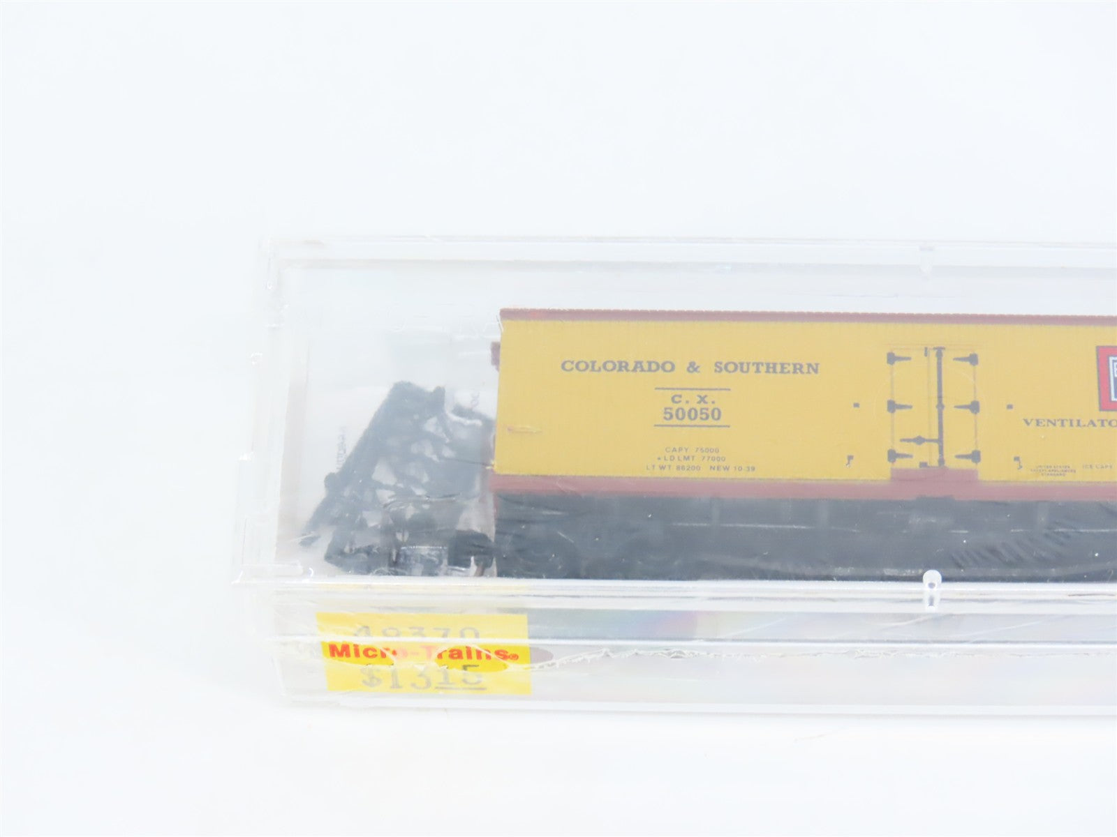 N Scale Micro-Trains MTL 49370 CX Colorado & Southern 40' Reefer 50050 RTR