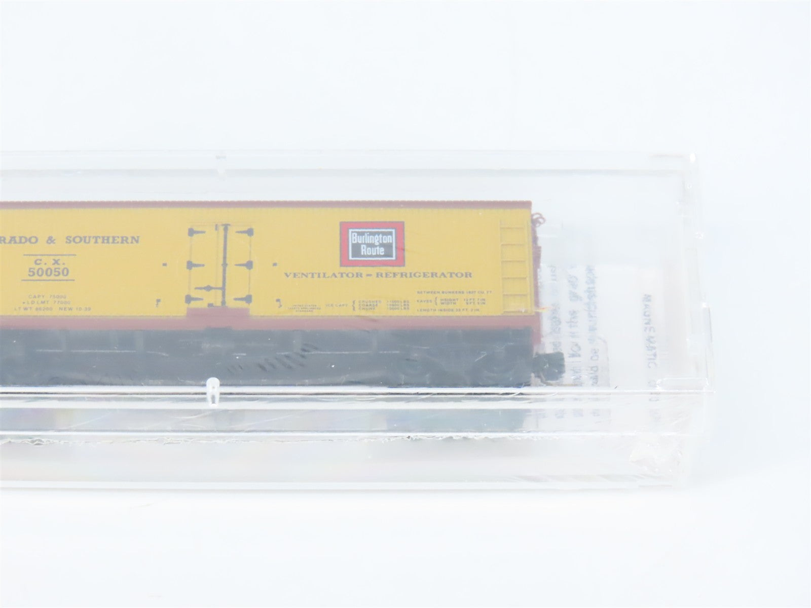 N Scale Micro-Trains MTL 49370 CX Colorado & Southern 40' Reefer 50050 RTR