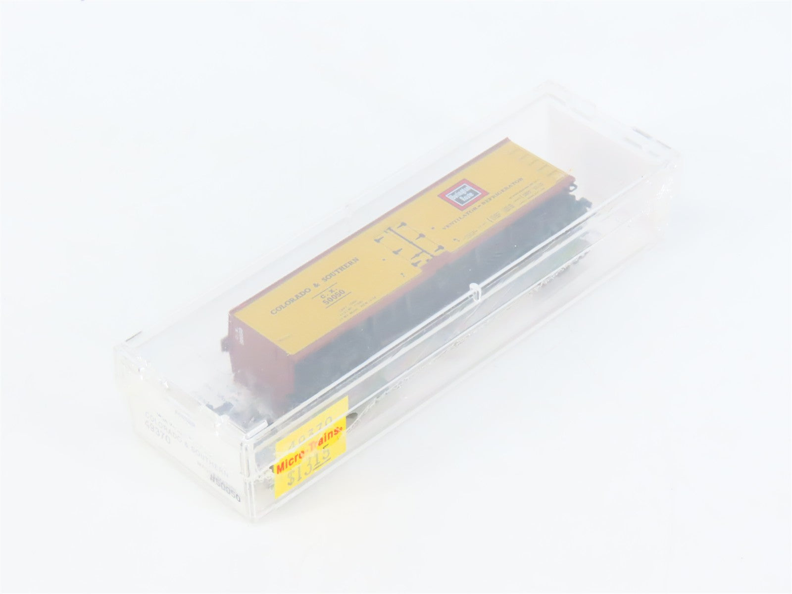 N Scale Micro-Trains MTL 49370 CX Colorado & Southern 40' Reefer 50050 RTR