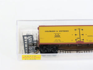 N Scale Micro-Trains MTL 49370 CX Colorado & Southern 40' Reefer 50050 RTR