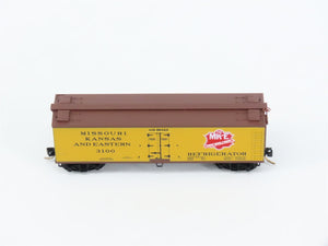 N Scale Micro-Trains MTL 49360 Missouri, Kansas & Eastern 40' Wood Reefer RTR