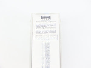 N Scale Micro-Trains MTL 49360 Missouri, Kansas & Eastern 40' Wood Reefer RTR