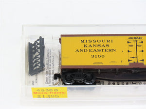 N Scale Micro-Trains MTL 49360 Missouri, Kansas & Eastern 40' Reefer RTR