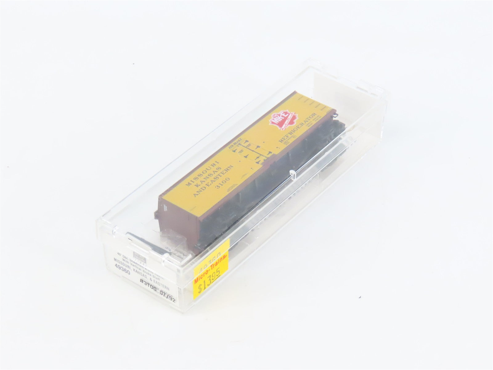 N Scale Micro-Trains MTL 49360 Missouri, Kansas & Eastern 40' Reefer RTR